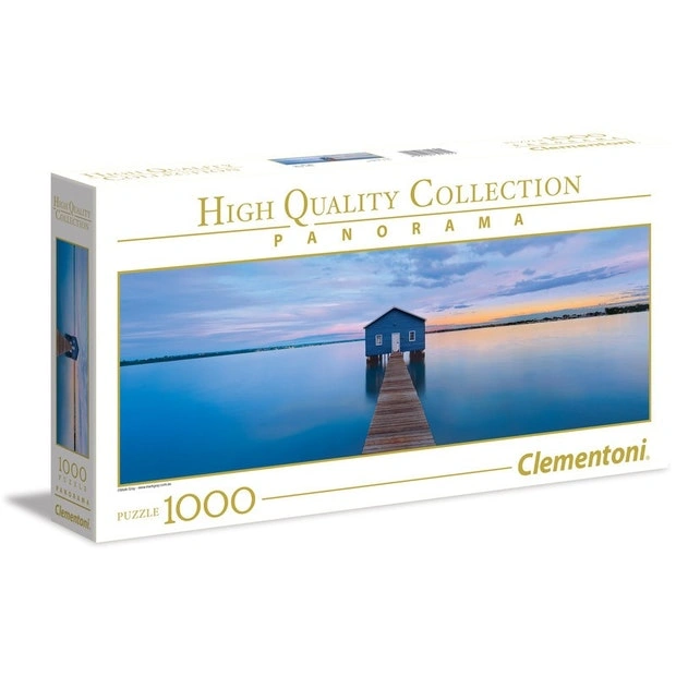 Coastal Calm: 1000 Piece Puzzle – Escape to a Serene Blue Landscape.